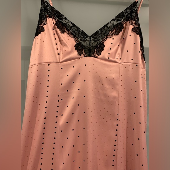 Excellent Condition, Victoria's Secret, Pink & Black Slip Dress, Size Medium - Picture 3 of 12